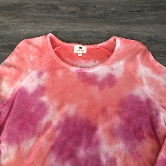 Sundry Tie Dye Crew Neck Women's Sweatshirt- NWT - Picture 5 of 12